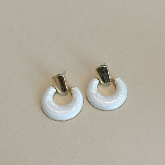 Geo earrings M867 - Picture 3 of 5